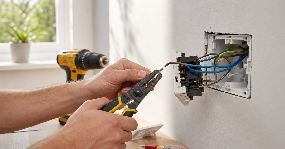 Opbouw stopcontact plaatsen: veilig stappenplan voor montage op de muur