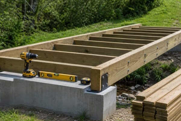Houten brug bouwen beemster