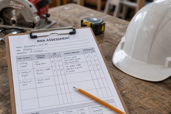 Taak risico analyse bouw