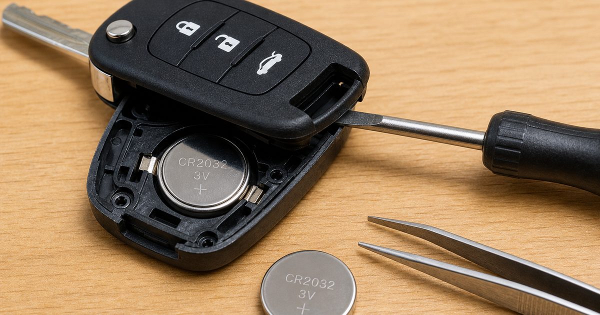 Batterij autosleutel vervangen: in 5 minuten zelf gedaan met dit stappenplan