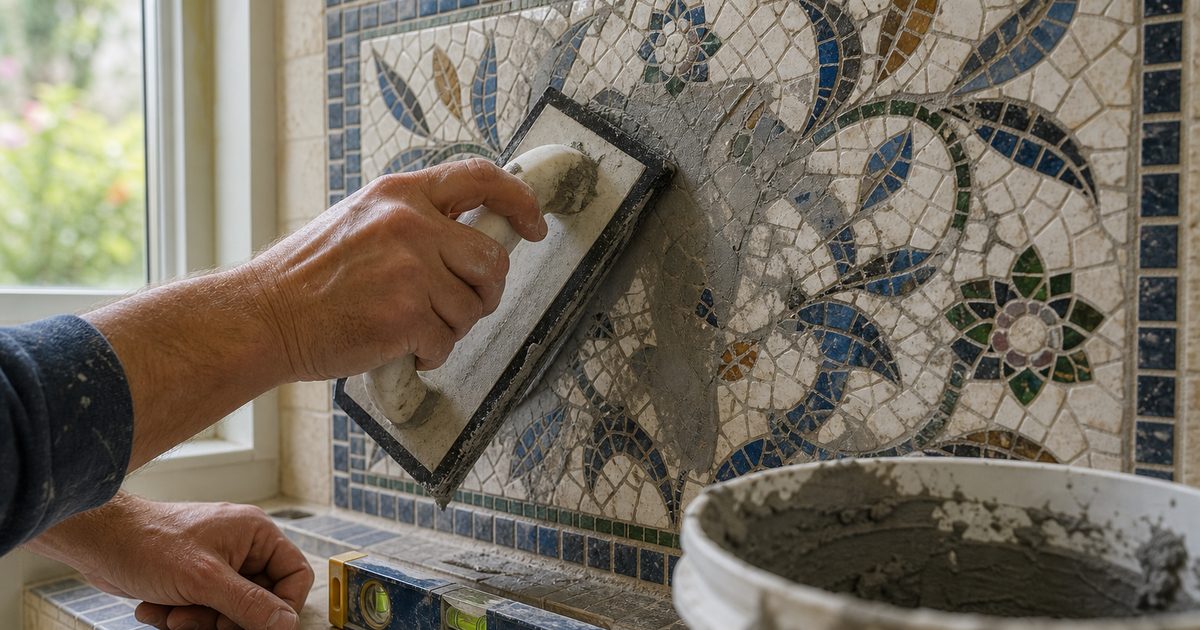 Mozaiek tegels snijden en plakken: praktische gids voor een strakke wand of nis