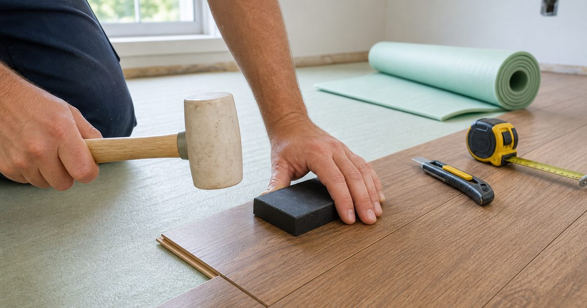 Laminaat vloer leggen: compleet stappenplan voor ondervloer, richting en afwerking