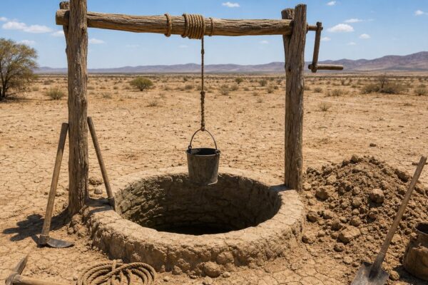 Waterput bouwen