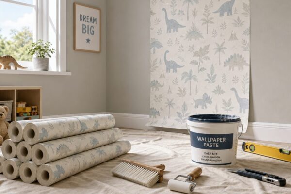 Behang kinderkamer: 9 praktische keuzes voor een kamer die tegen een stootje kan