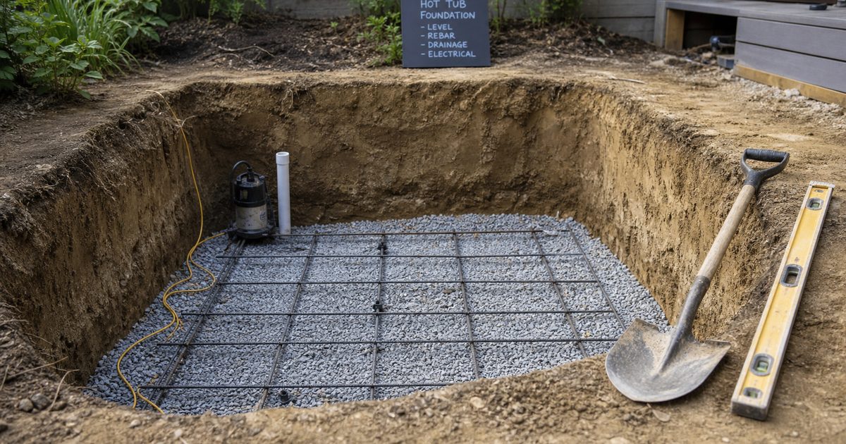 Jacuzzi inbouwen: stappenplan voor ombouw, afvoer en veilige aansluiting