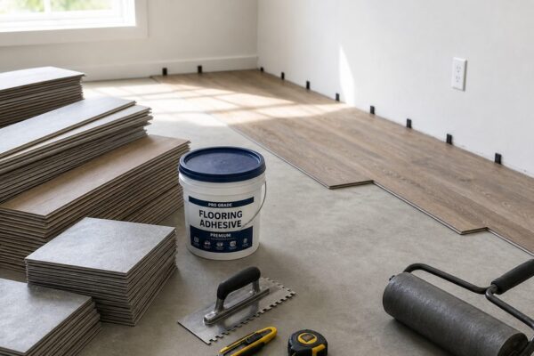 PVC tegels leggen: stappenplan voor vloer en wand